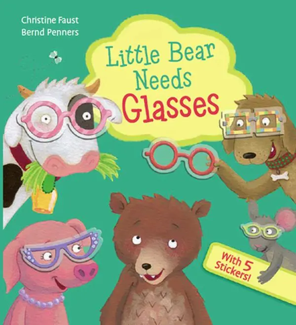 Little Bear Needs Glasses -- Bernd Penners, Board Book, Childrens Books, Picture Book