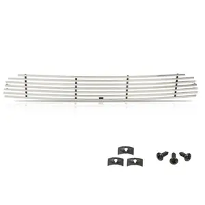 Fit For 09-21 Nissan Frontier Front Lower Bumper Chrome Billet Grille Insert