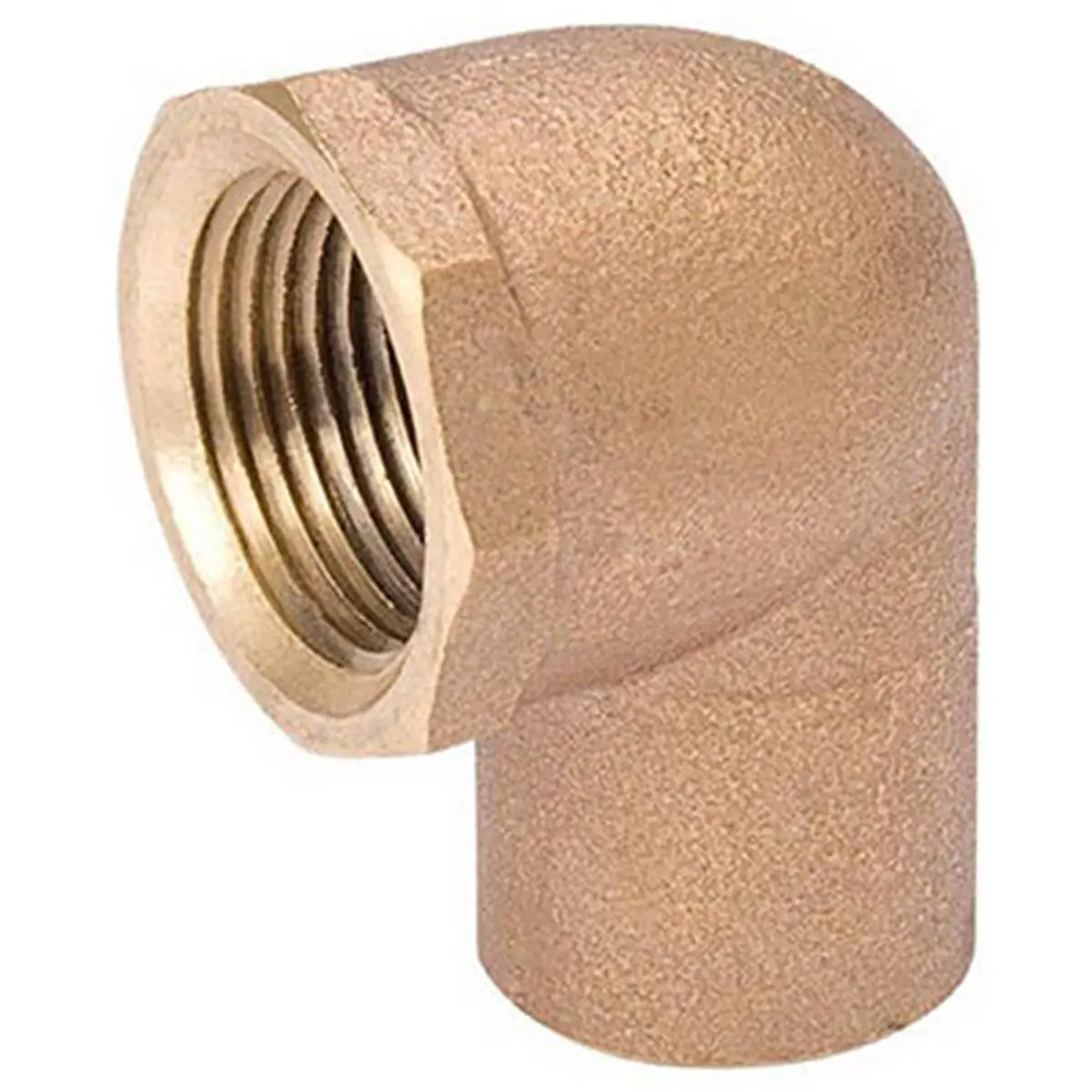 Mueller 90-Degree Cast Copper Elbow - Model A61532NL, 0.75 Female Pipe Thread, California & Vermont Low Lead Safe Household Appliance Part for Water Pipe