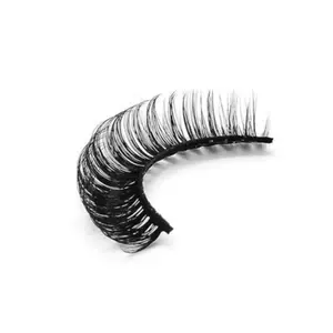 Volume Curl Eyelashes Strips 13-15mm Durable Reusable Lashes in Fluffy Curly Wispy Texture for Natural Glamorous Makeup Look Lightweight & Comfortable