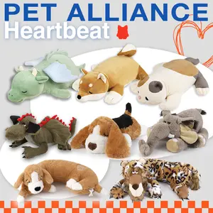 Puppy Heartbeat Toys, Behavior Training Comfort Toys, Puppy Heartbeat Toys Sleep Aid, Dog Holiday Gifts, Pet Sleep Cuddle Toys, Beagle Plush Toys, Green Flying Dragons, Shiba Inu, Ragdoll Cats, Mammoth Plush Toys, Patterned Leopards Heartbeat Toys