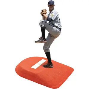 VEVOR Pitching Mound, Baseball Game Mound, Indoor/Outdoor Pitching Practice and Training Equipment, Softball Pitching Aids with Antifade Turf and Pitching Rubber