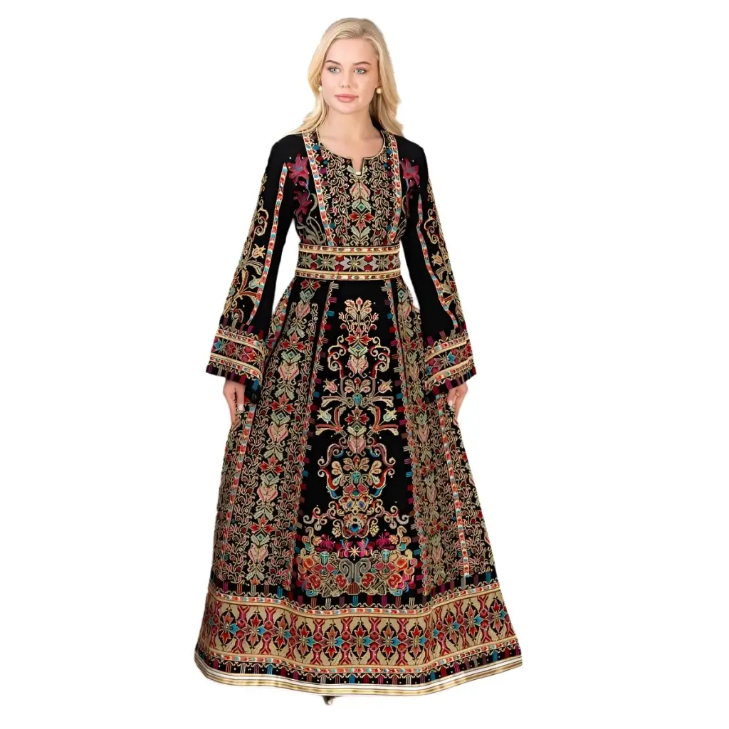 Full Embroidery Thoub: Traditional Elegance and Modern Style