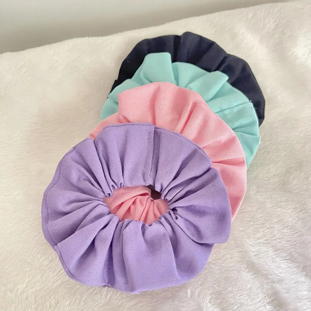 Handmade 100% Cotton Scrunchie for Women - Comfortable and Stylish Hair Accessory