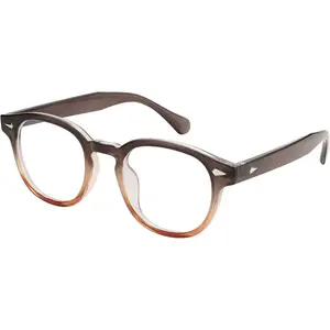 Retro round glasses, blue blackout glasses, classic men's and women's glasses