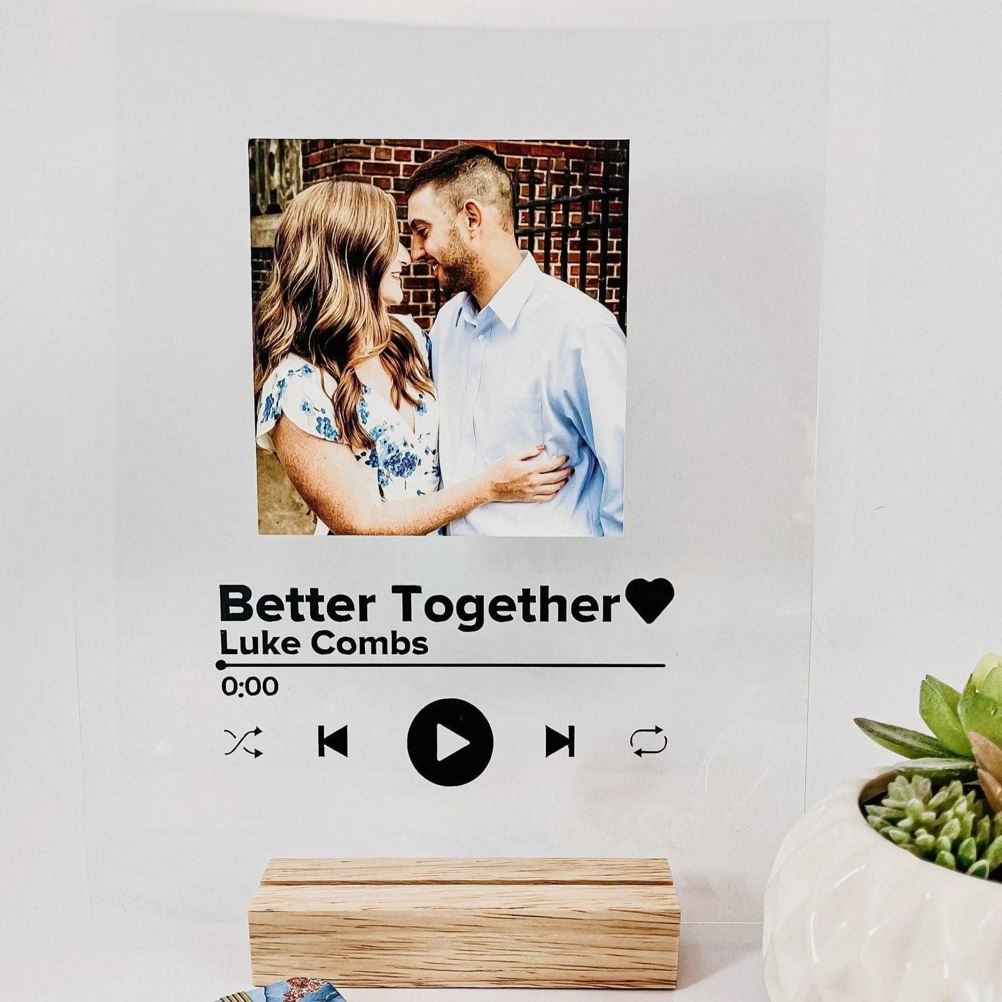 Custom Acrylic Music Plaque