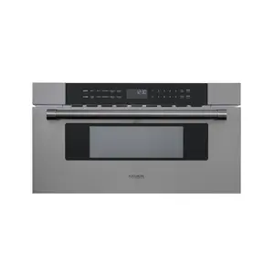 KoolMore Reserve 30 in. Stainless-Steel Microwave Drawer, 1.2 cu. ft. Capacity in Black