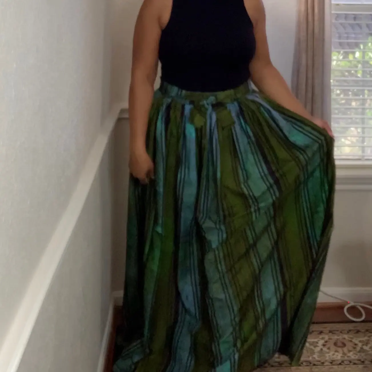 Women’s Batik Skirt African Print Cotton Skirt Ankara Skirt Womenswear Pieces Style Bottom