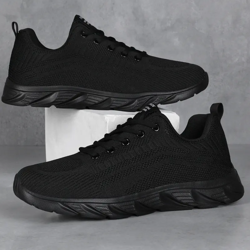 Men's All- Mesh Sneakers, All Seasons Sneaker, Lightweight Breathable Casual Shoes, Ideal for Work and Outdoor Activities, Comfortable Running and Walking