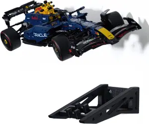 Wall Mount for Lego Technic Red Bull Racing RB20 (42206) – Secure & Angled Display, Space-Saving Mount, Easy Installation