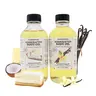 Nontoxic Beauty Viral Favorites Body Care Bundle - Silky Scented Body & Massage Oils with Vanilla Scents Warm Vanilla Bean & Coconut Cream Blend for Soft, Moisturized Radiant Skin