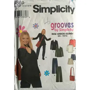Simplicity 8869 Sewing Pattern (Vintage) UNCUT