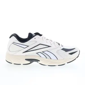Reebok Road Prime Mens Beige Leather Lace Up Lifestyle Sneakers Shoes
