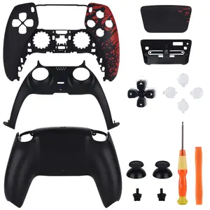 Replacement Shell&Accessories Kit for PS5 Controller,Housing Shell Set  Compatible with PlayStation Controller