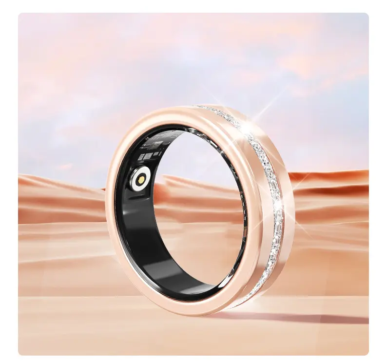 Tech Fashion Smart Ring - High-end Materials & Unique Craftsmanship for Elegant Temperament and Comfortable Wear