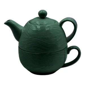 Temp-tations Woodland Mini Tea for One w/ 15-oz Teapot