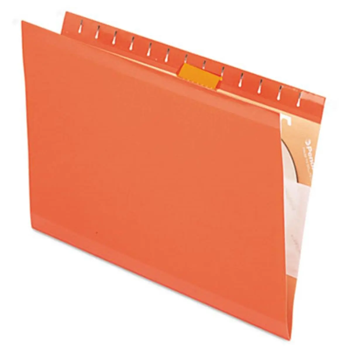 212 MAIN Reinforced Hanging File Folders - Durable Kraft Paper Folders for Documents, Legal Size, Orange, 25 per Box, Durable Folders