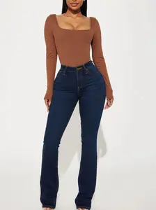 Flex Game Soft Stretch Bootcut Jeans - Dark Wash