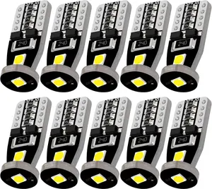 Pack of  T  smd White Led Bulbs Super Bright    Chipset CANBUS for License Plate Lights Truck Interior Light Dome Light Map Light Door Light Courtesy Marker Light Inside Car Light