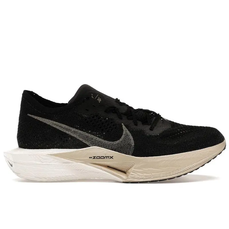 Nike Men's ZoomX Vaporfly 3 Black Metallic Gold Grain Running Shoes, from StockX