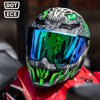 custom captain america motorcycle helmet 1:1 Wearable The Daytona Cruiser with graphics visor is the smallest DOT 3D Printing Sam Wilsons 2025
