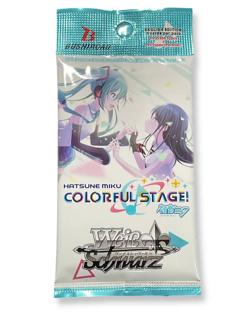 Hatsune Miku Cantarella Poison Of Blue Paper Back & Weis Schwarz Colorful  Stage Booster Pack Bundle - Qty 1 - TikTok Shop