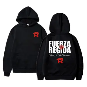 Fuerza Regida “Pero No Te Enamores” Tour 2-Sided Hoodie, Album Graphic Sweatshirt, T-Shirt, Regional Mexican Streetwear, Unisex Hip Hop Style Fan Gift