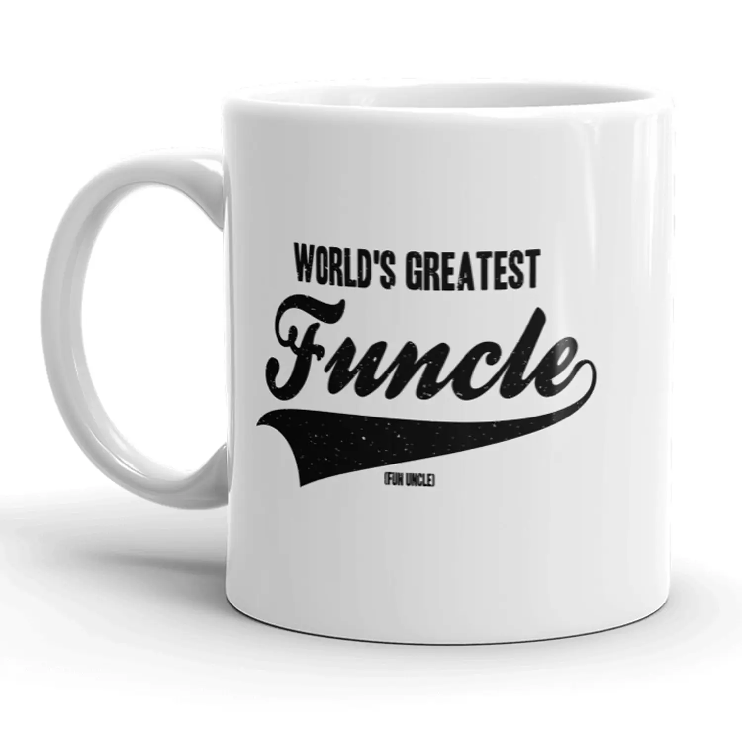 CRAZY DOG T-SHIRTS 11oz Ceramic Funcle Mug - Funny Drink-Themed Mugs for Uncle, Ideal for Coffee, Tea, Coffee Time, Drink in Style Kitchenware Drinkware