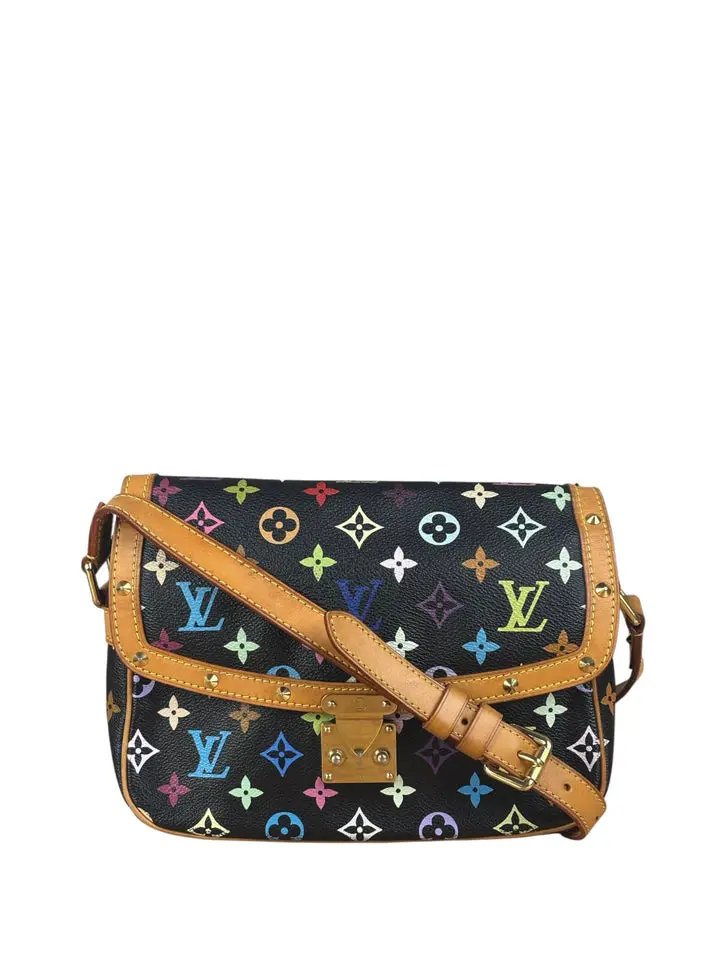 Pre-owned na Shoulder Bags Louis Vuitton Multicolore Monogram Sologne Shoulder Bag
