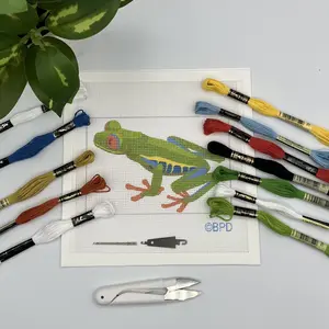 Tree Frog Needlepoint Kit