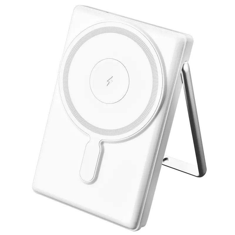 GearIt 2-in-1 MagSafe Wireless 10000mAh Power Bank Portable Charger with Kickstand for iPhone & Apple Watch