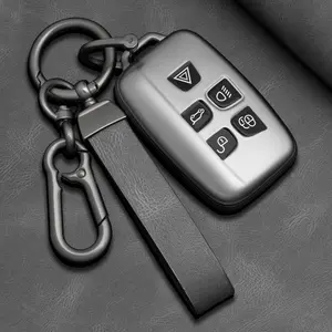 Tpu Car Key Case Cover for Land Rover Range Rover, Compatible with Evoque Sport Freelander Discovery Velar, Jaguar Xe Xf Xj Accessories