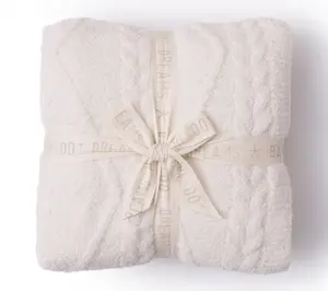 Barefoot Dreams CozyChic Fisherman Cable Throw 54x72