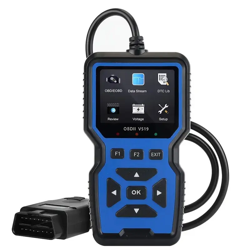 OBD2 Scanner Car Diagnostic Tool Full System Code Reader for Check Engine Light Live Data OBDII EOBD Compatible for All 1996+ Vehicles Plug & Play Auto Scanner