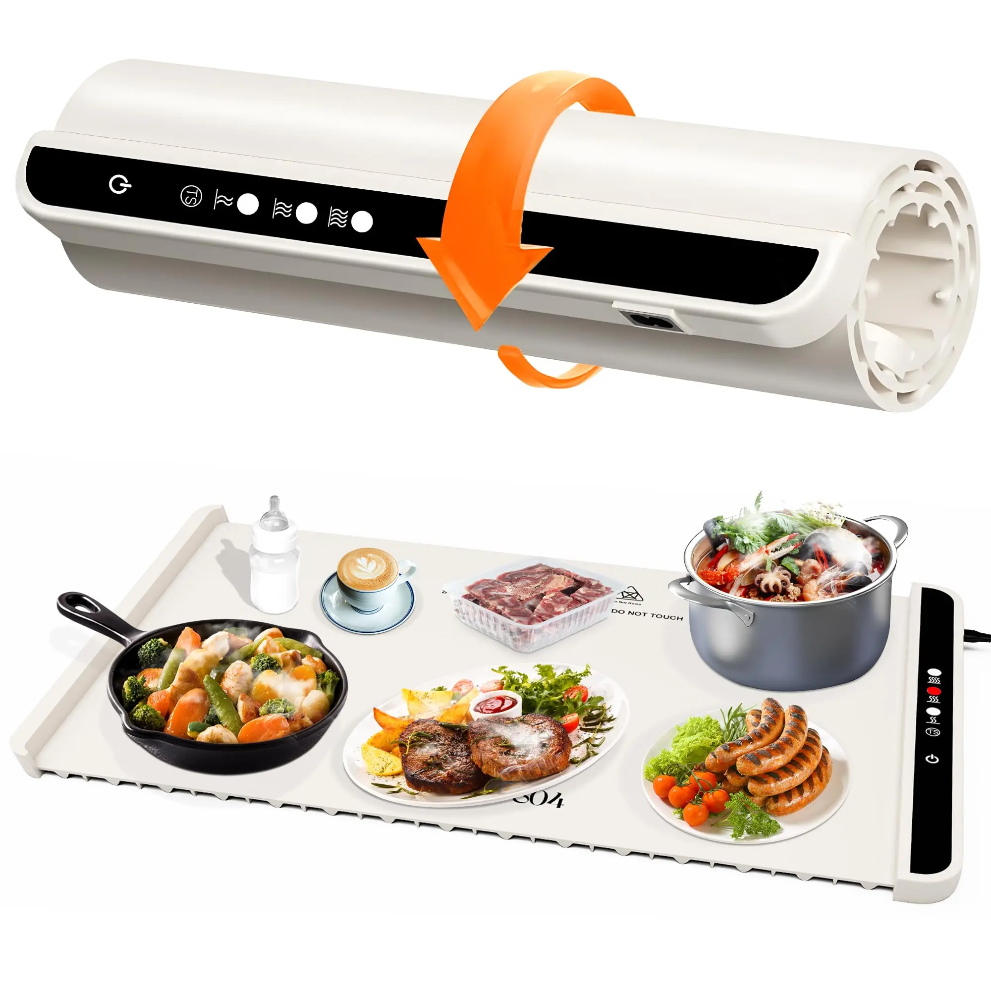 Murshid-804 Electric Warming Tray | Premium Warming Mat for Food | Ideal Portable Heating pad for Home, Parties, and Buffets