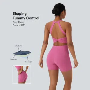 Halara UltraSculpt Tummy Control Training Romper with Pockets-Easy Peezy Edition