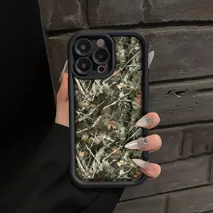 Camouflage Pattern Phone Case, Anti-drop Cellphone Protective Case, Total Protective Shockproof Mobile Phone Cover Casing Compatible with iPhone