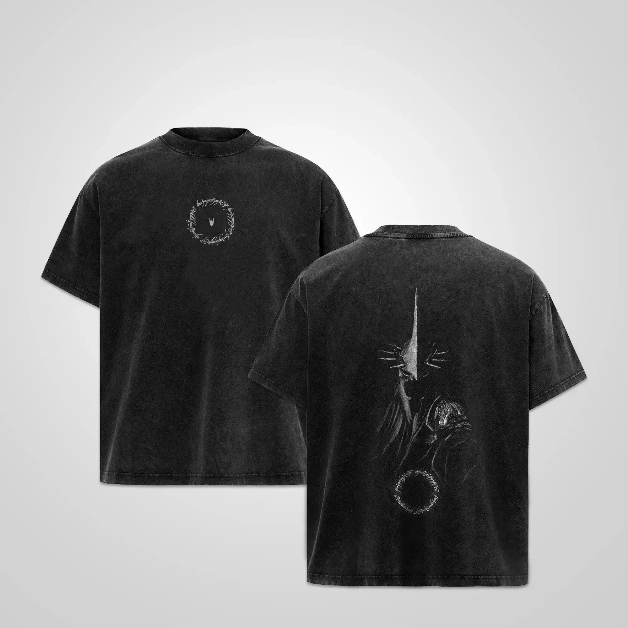 Lord of the rings Retro Vintage Menswear Gift movie fans Top Apparel Classic Oversized Seamless Simple Straight Man Clothes Cotton designer shirts, graphic tees, men gifts, ,Graphic Streetwear T-shirt