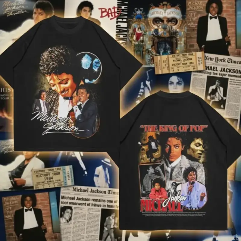 【超希少】Michael Jackson　1999チャリティー 激レアTシャツ michael jackson nephews - TikTok Shop