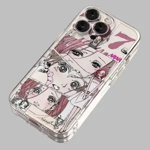 Japan Anime Nana Oosaki Phone Case For iPhone 17 16 15 14 13 12 11 Pro Max Mini SE 7 8 Plus 16E Air Shockproof Transparent Cover