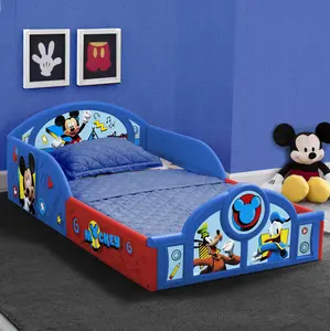 Mickey Mouse Plastic Sleep and Play Toddler Bed