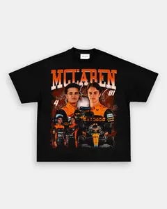 Mclaren Vintage Tee T-shirt Unisex cotton Crewneck Made Using 100% Us Cotton, Design & Printed In The USA