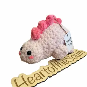 Handmade Stegosaurus Crochet Adorable Dinosaur