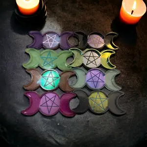 Triple Moon Resin Trays
