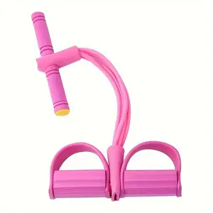 4 Resistanc Elastic Pull Ropes Exerciser Rower Belly Resistance Band Home Gym Sport Training Elastic Bands for Fitness Equipment Ab Crunch Trainer