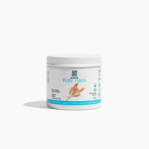 Yes You Can! Pure Fiber Supplement for Digestive Health - Shake Booster with Chicory Root Fiber Inulin Citrus Pectin Psyllium Seed Powder & Acacia Gum for Optimum Gut Wellbeing