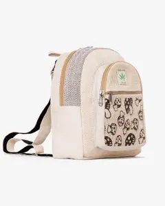 Kathmandu Collection Mini Hemp Mushroom Backpack Kathmandu Collection Mini Hemp Mushroom Backpack