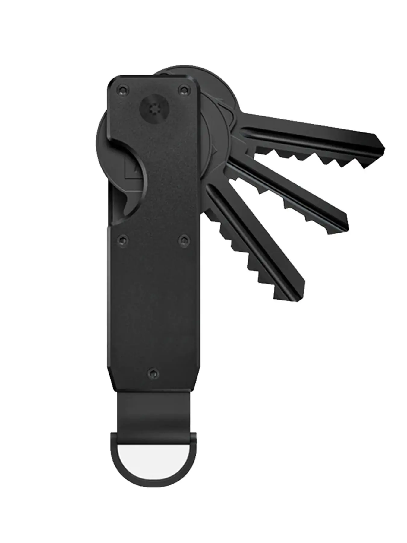 Key Organizer Compact Holder Metal Key Chain Minimalist Key Case Holder for Keychain Secures 26 Keys