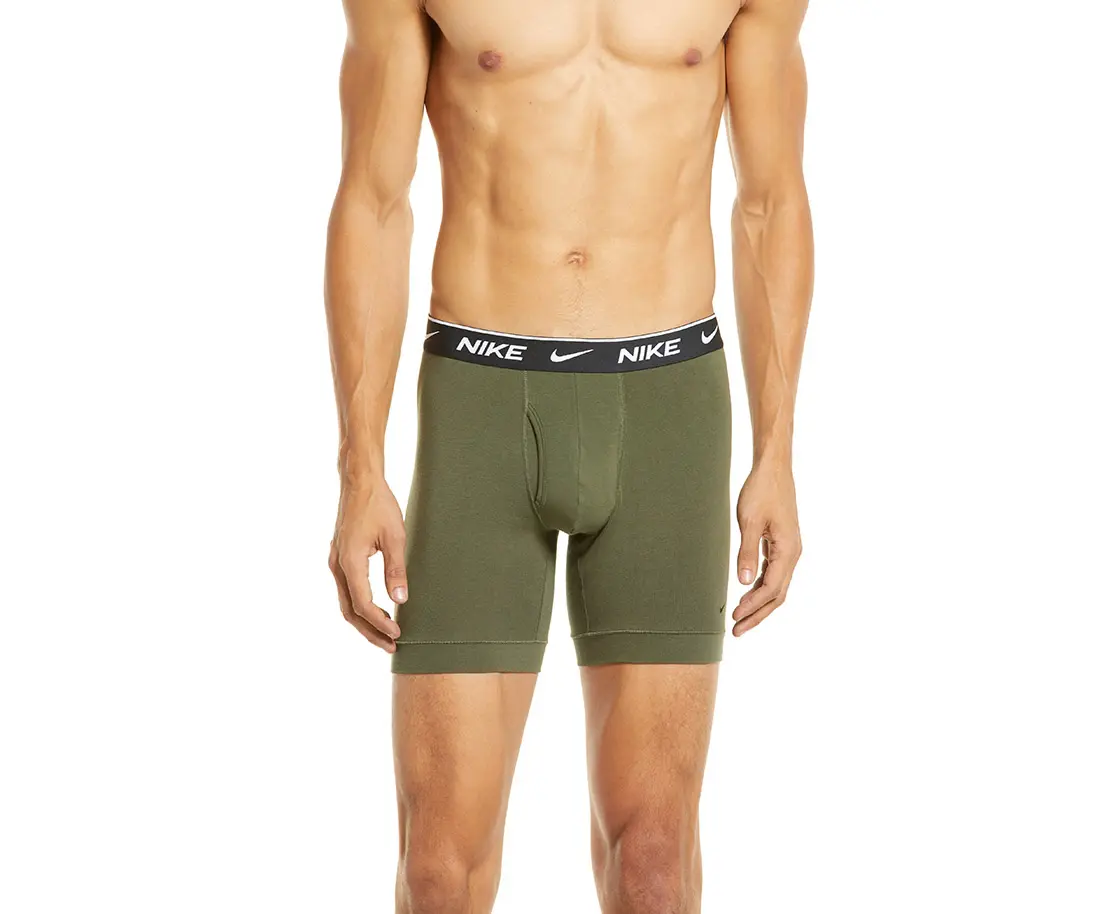 Nike 3Pk Boxer Brief Cotton Mens Active Underwears