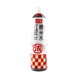 KY Red Bean and Job's Tears Drink 530ml | Sugar-Free, Fat-Free, Calorie-Free | Essential for Reducing Swelling and Health Benefits